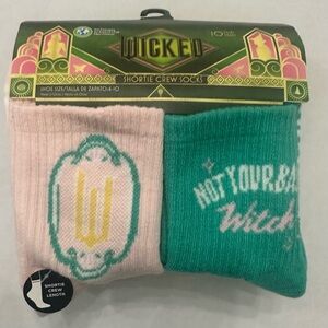 Universal Wicked Womens 10-Pack Crew Socks, Shoe Size 4-10